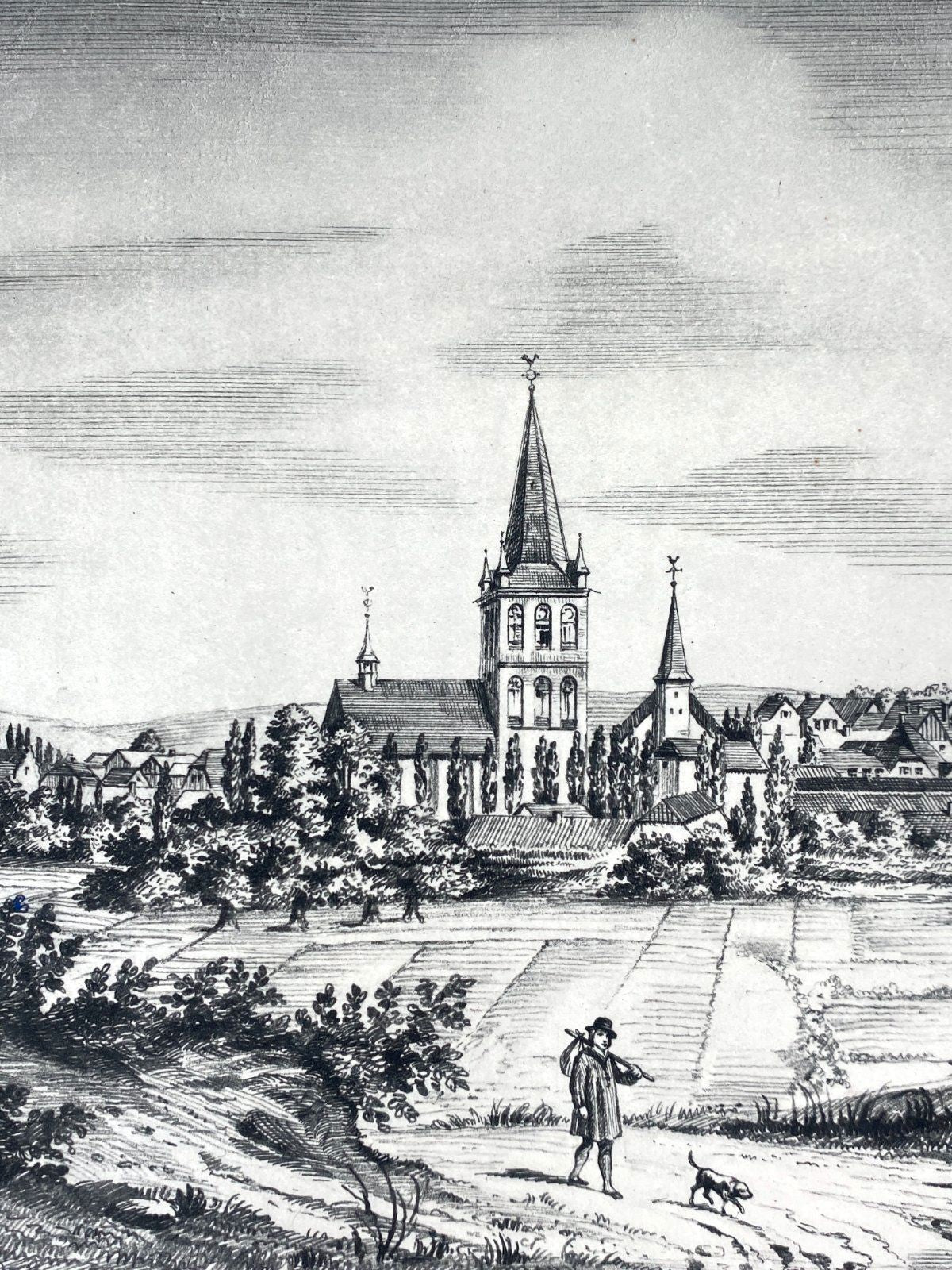 *GRAFIK HEINZ WEHLISCH WEDAG BOCHUM ESSEN MASCHINENBAU LITHOGRAFI