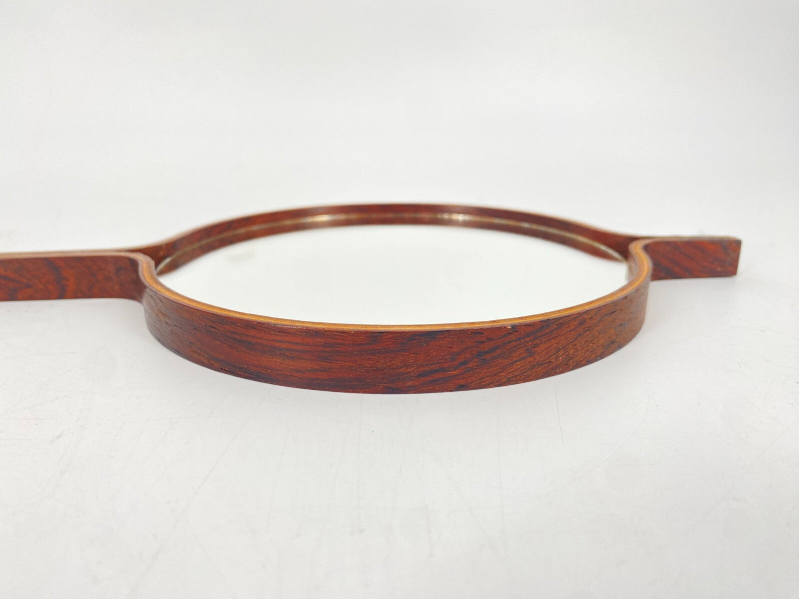 * HANDSPIEGEL BECH & STARUP DEN PERMANENTE 1960ER PALISANDER WAND SPIEGEL DANISH