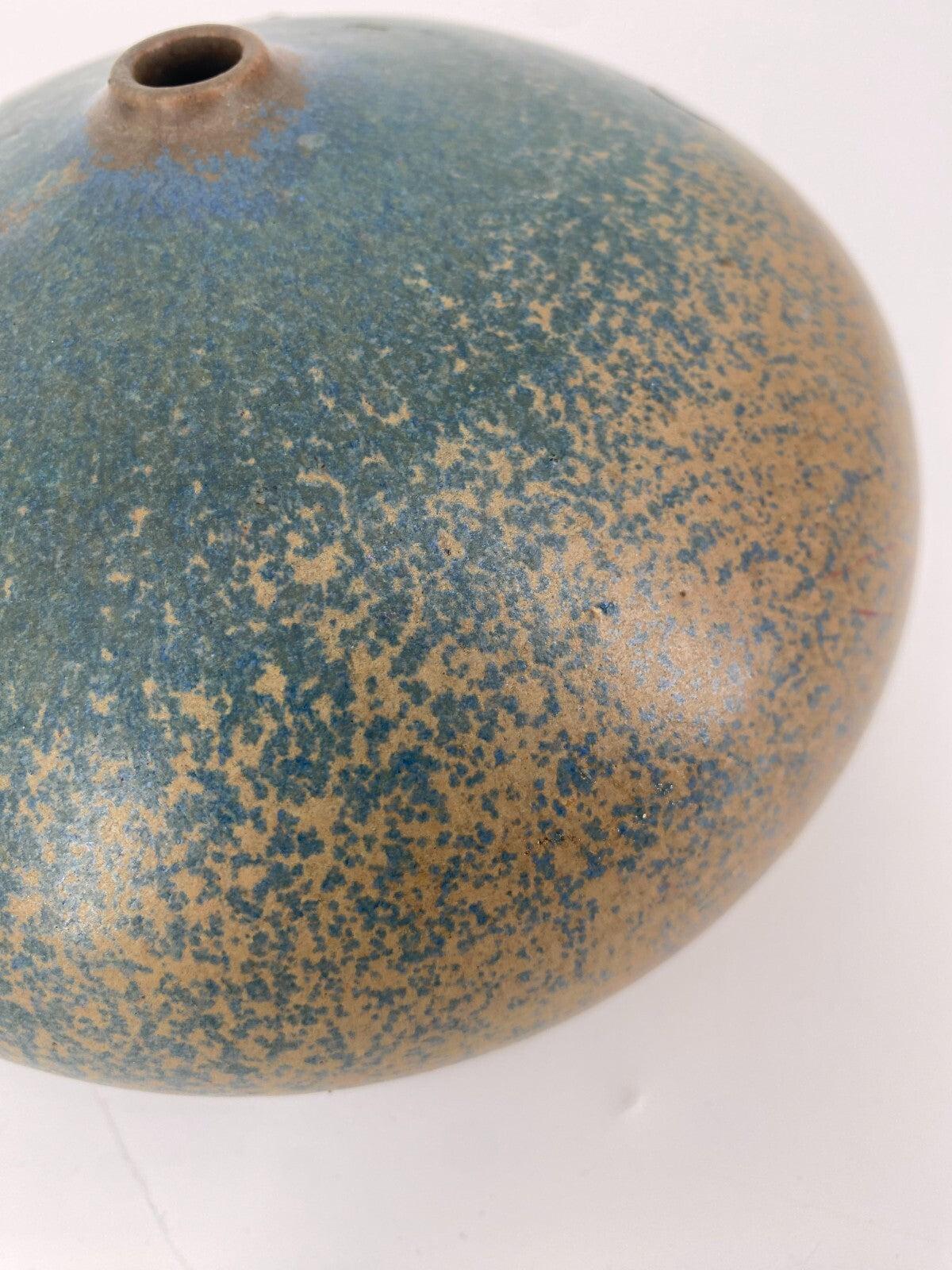 STUDIOKERAMIK VASE SCHWEDISCH KERAMIK STEINZEUG HANDARBEIT VINTAGE 70ER 60ER