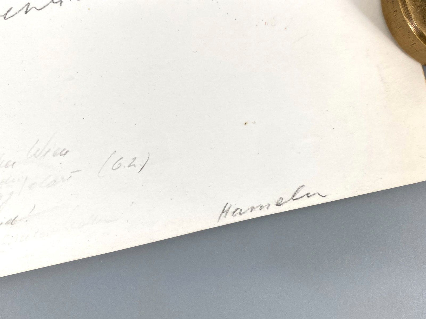 * HEINZ WEHLISCH ZEICHNUNG HAMELN NIEDERSACHSEN ANSICHT SIGNIERT