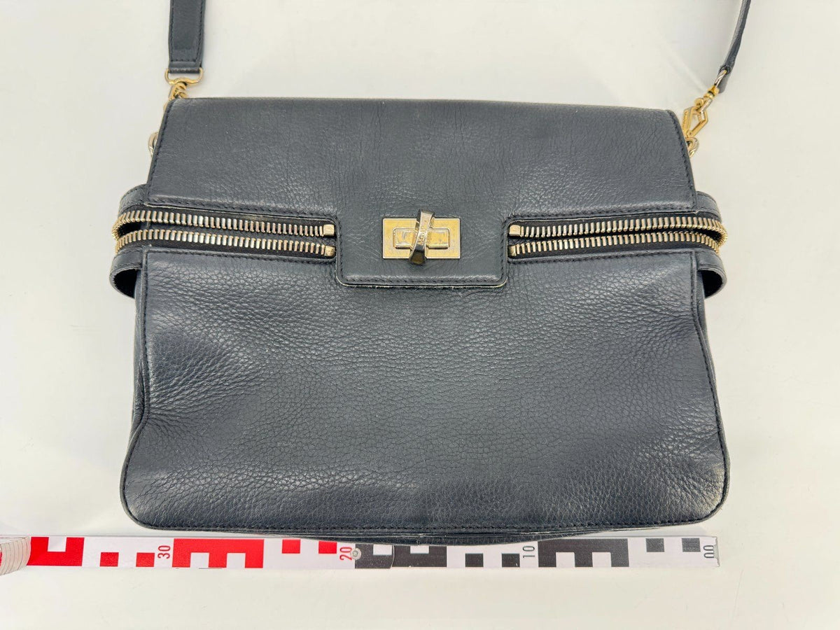 MAX MARA DAMEN HANDTASCHE  SCHULTERTASCHE UMHÄNGETASCHE BAG LEDER