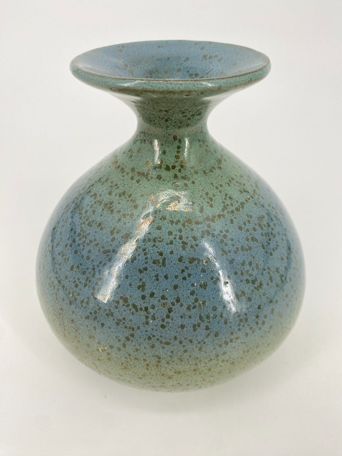 * VASE KERAMIK STUDIOKERAMIK TÜRKIS VINTAGE MID CENTURY