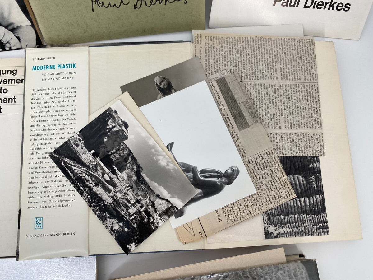 * KONVOLUT 13 BÜCHER MODERNE PLASTIK LICHT KINETISCHE KUNST KEMENY WOTRUBA