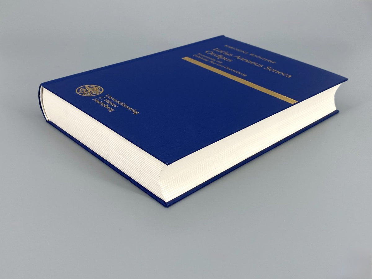 *2x BUCH SENECA OEDIPUS EPIGRAMME UND ANDERE GEDICHTE ANTHOLOGIA