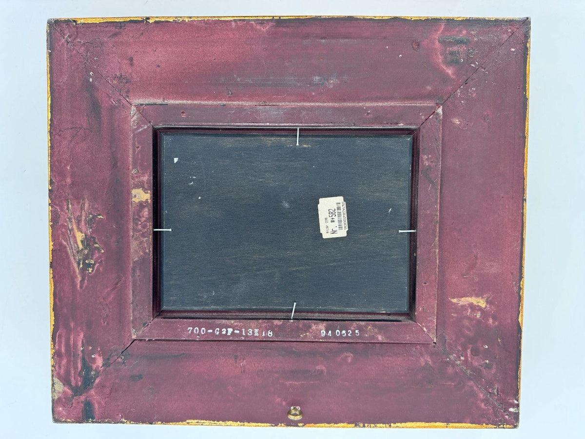 ÖLGEMÄLDE WANDBILD BILD HOLZ EDUARD BOEHM HÜHNERSTALL 19. JH