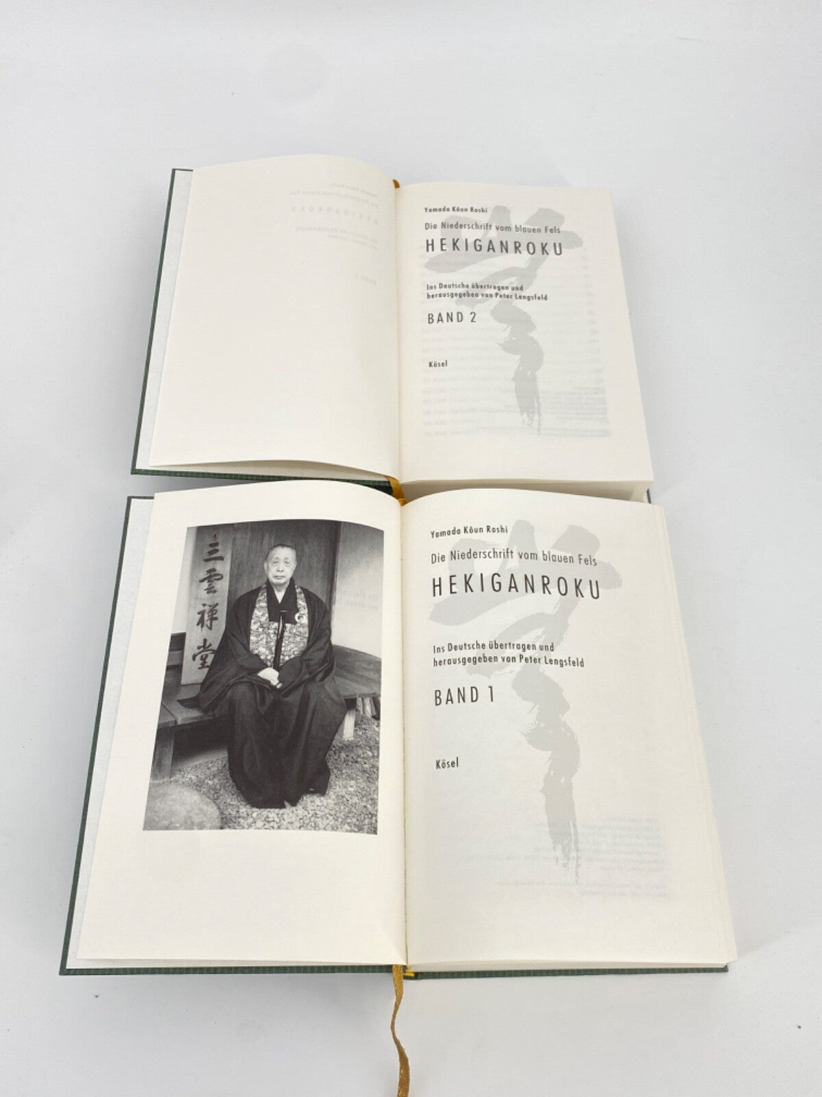 * BUCH HEKIGANROKU DIE NIEDERSCHRIFT VOM BLAUEN FELD KOUN ROSHI YAMADA KOAN