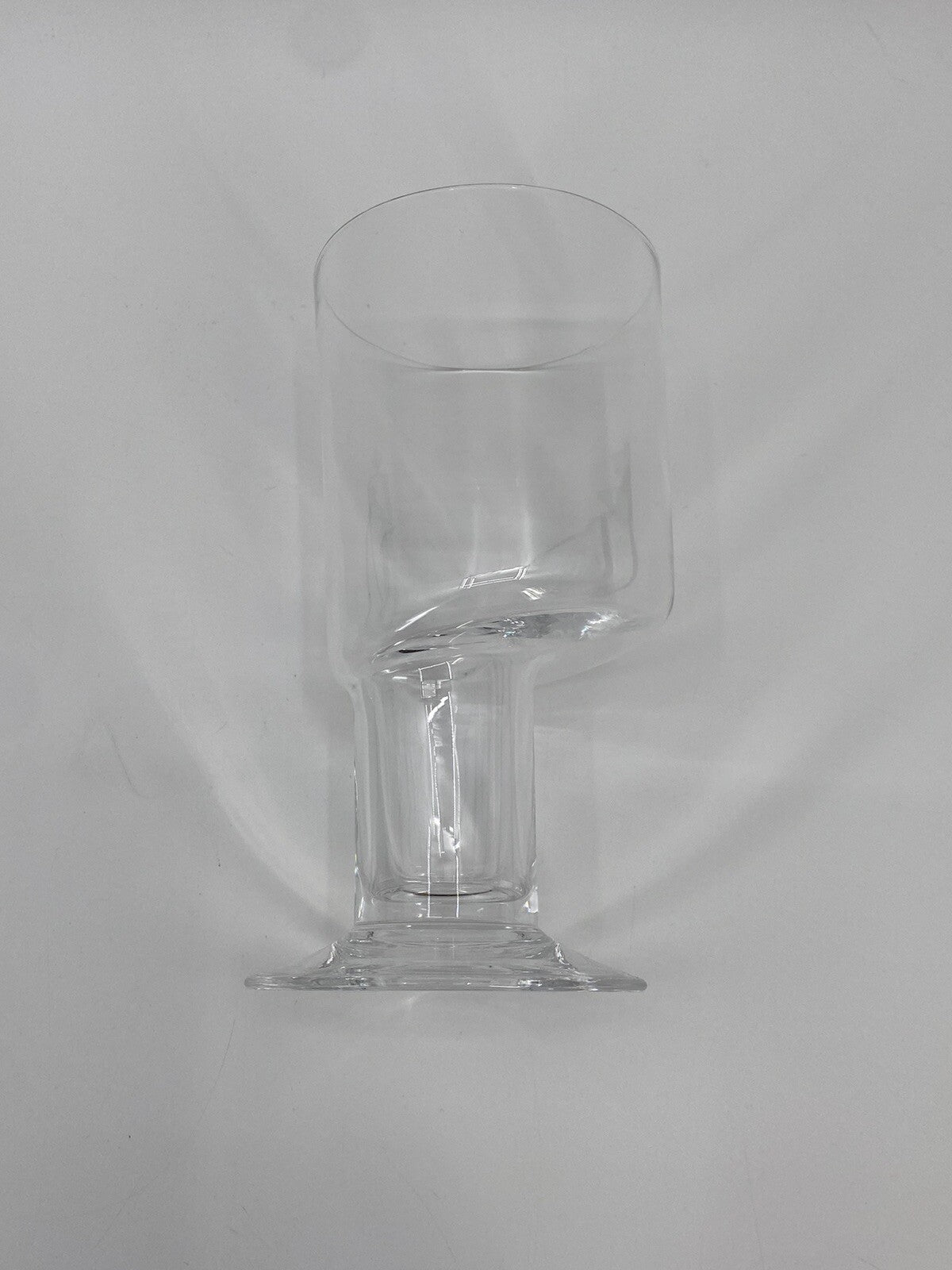 * 1v5 CARLO MORETTI ASYMMETRISCHE WASSERGLÄSER GLAS ITALIEN MURANO 90er