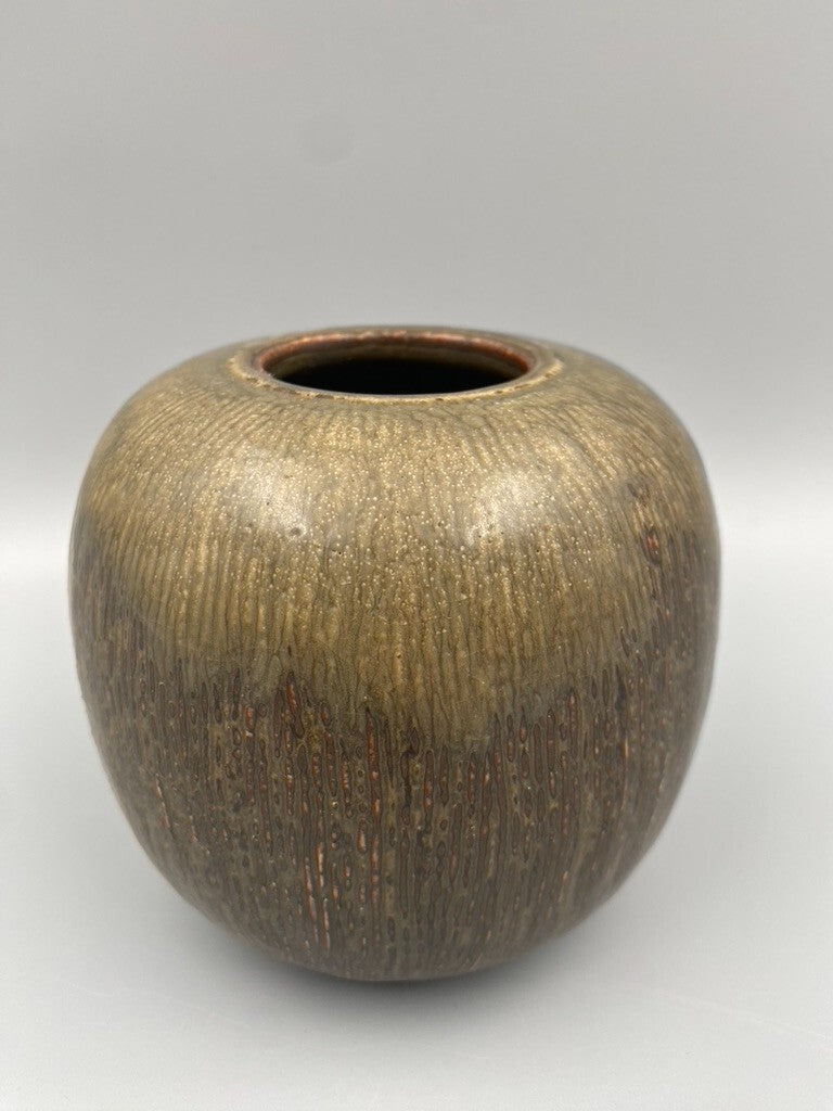 * KERAMIK VASE VALDEMAR PETERSEN BING & GRÖNDAHL 50er DÄNEMARK MID CENTURY