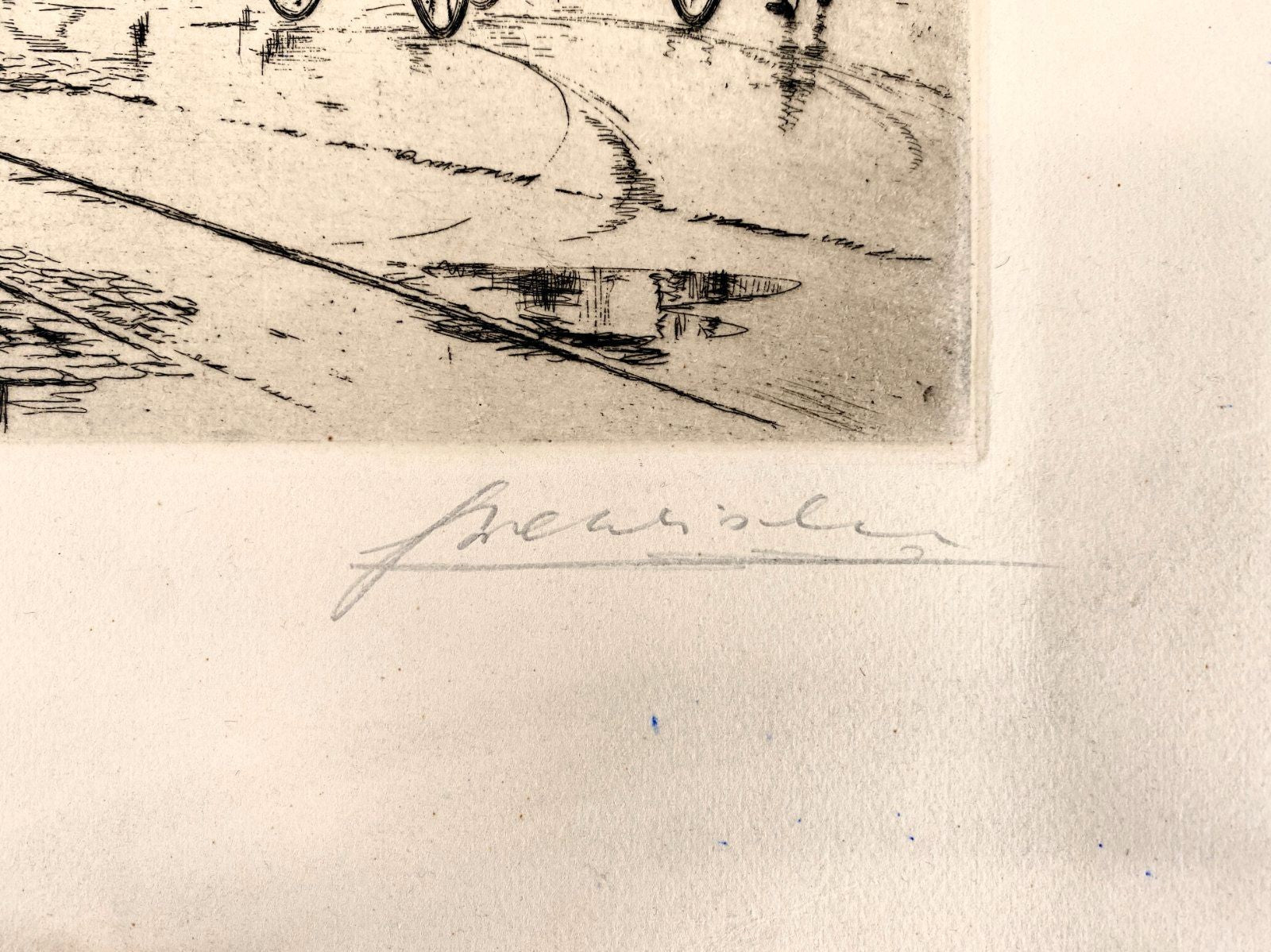 * DRUCKGRAFIK HEINZ WEHLISCH BERLIN LEIPZIGER PLATZ FLANEURE 1900