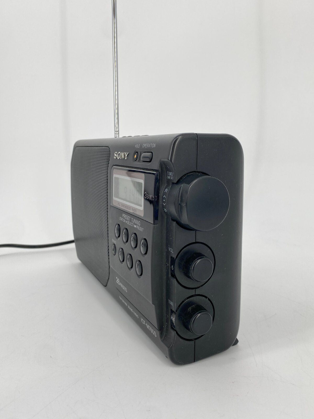 * RADIO SONY ICF-M760S 3 BAND UKW 90ER 1993 VINTAGE WECKER