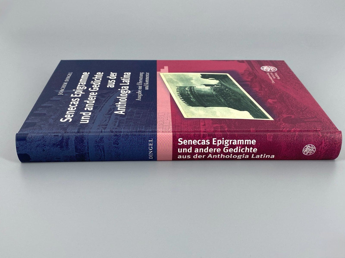 *2x BUCH SENECA OEDIPUS EPIGRAMME UND ANDERE GEDICHTE ANTHOLOGIA