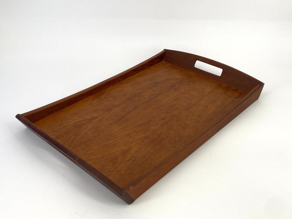 * MID CENTURY DESIGN TEAK TABLETT TRAGETABLETT SERVIER