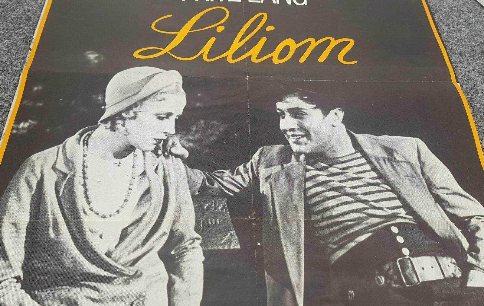 * FRITZ LANG KINOPLAKAT FILM LILIOM 1934 POSTER FILMPOSTER KINO POSTER