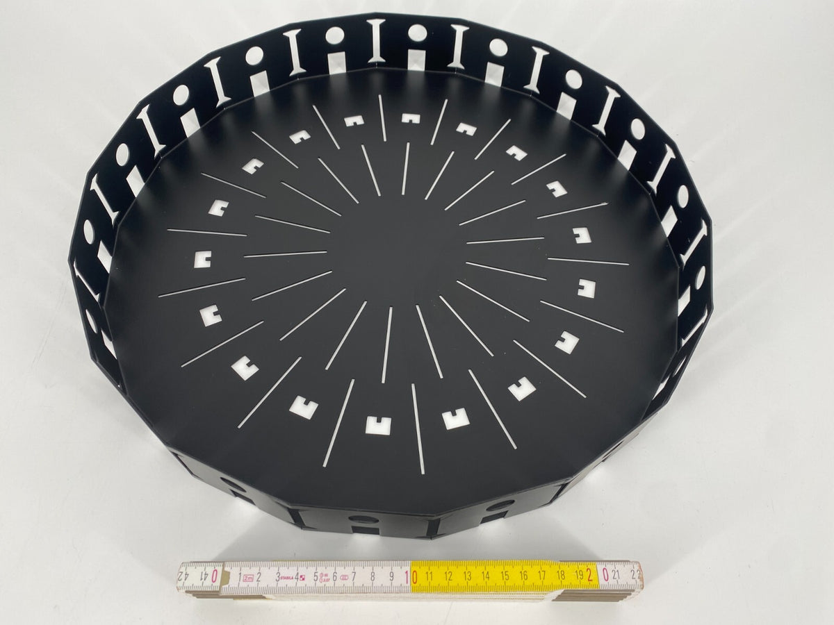 *MUSEO ALCHIMIA ALESSANDRO MENDINI TABLETT RUND ABLAGE 1986 PLATTE TRAY GROSS 44