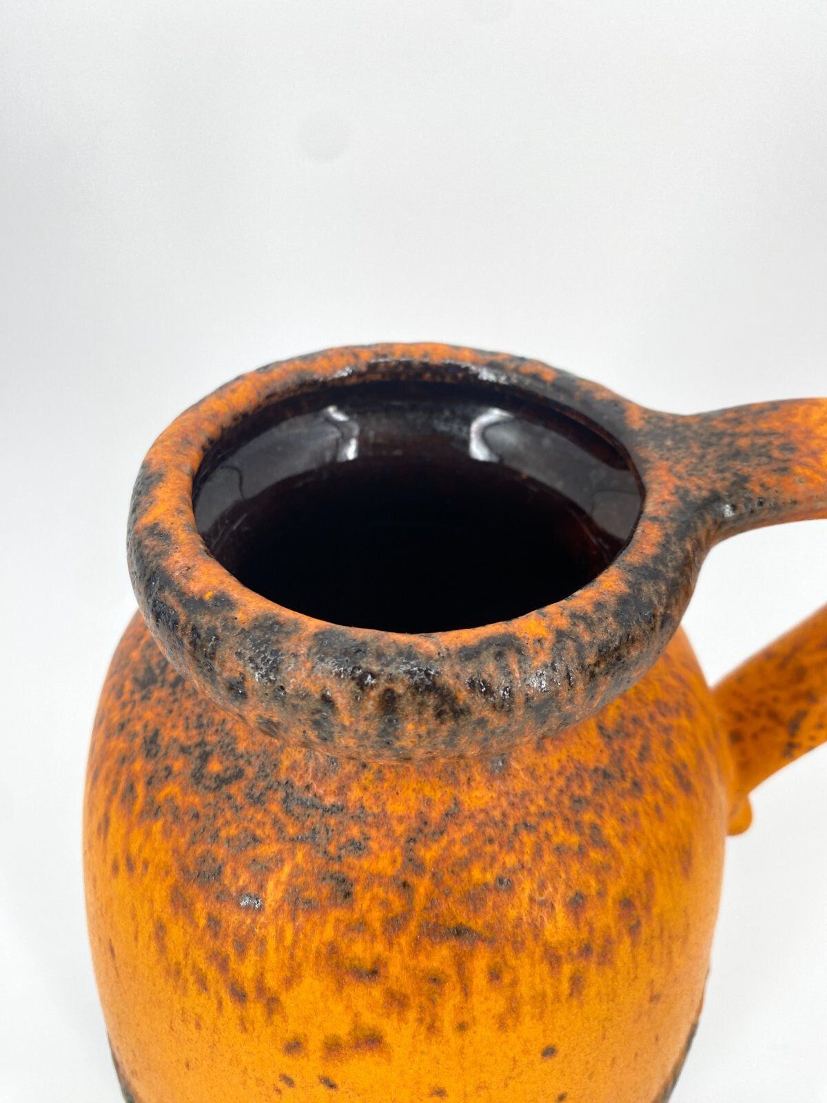 * SCHEURICH STUDIOKERAMIK FAT LAVA KRUG VASE WEST GERMANY 70ER