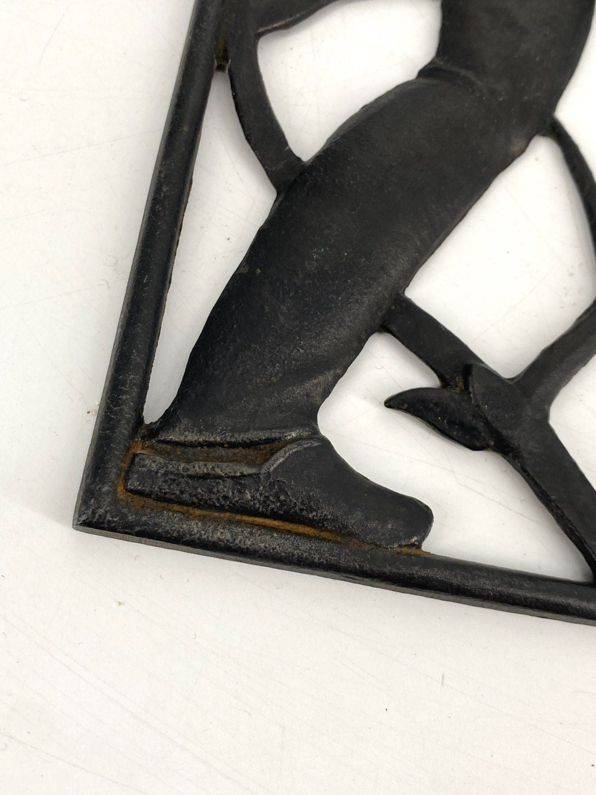 * WANDBILD GUSSEISEN FISCHER WISMAR BAUMPFLANZUNG RELIEF