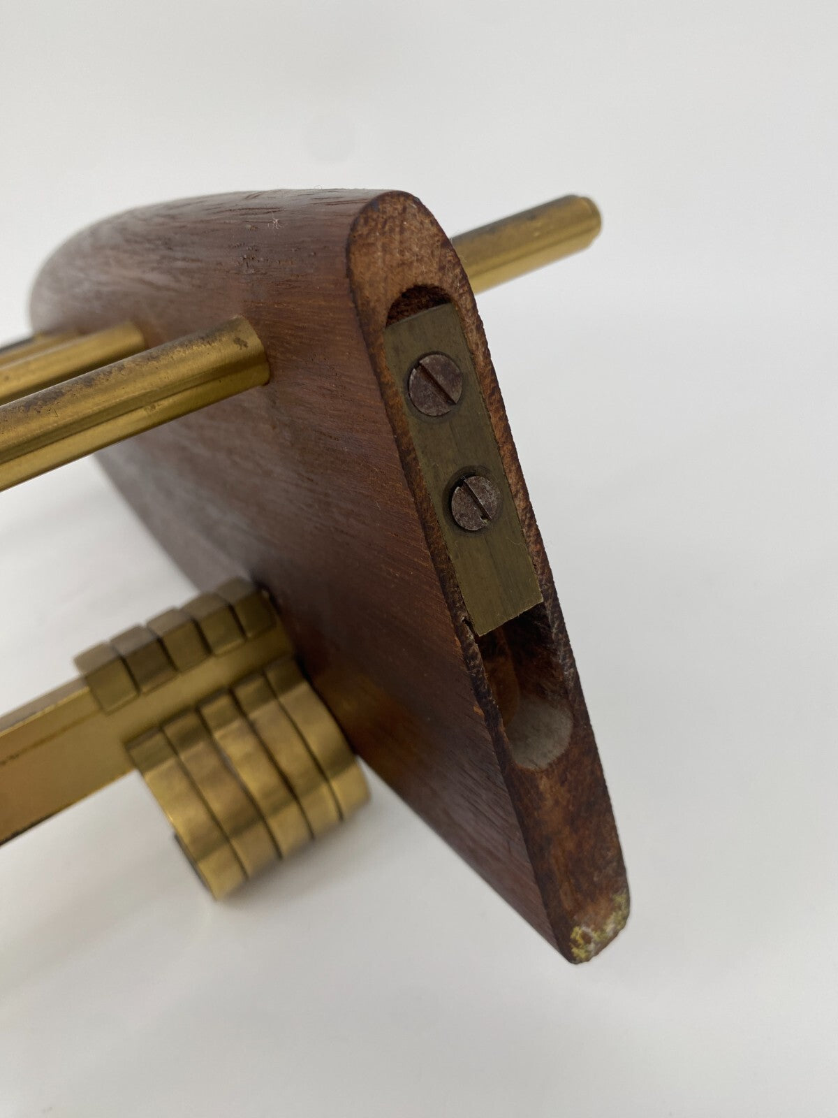 * MID CENTURY DESIGN GARDEROBE TEAK HUTABLAGE HAKENLEISTE 50er 60er