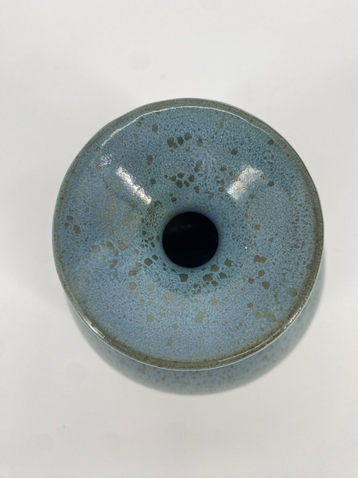 * VASE KERAMIK STUDIOKERAMIK TÜRKIS VINTAGE MID CENTURY