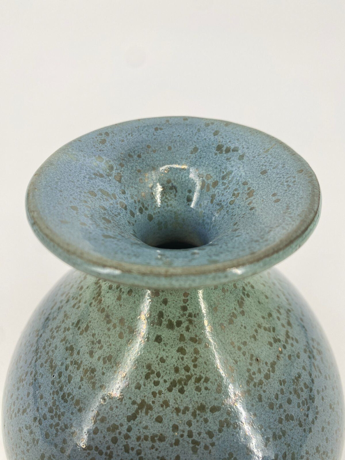 * VASE KERAMIK STUDIOKERAMIK TÜRKIS VINTAGE MID CENTURY