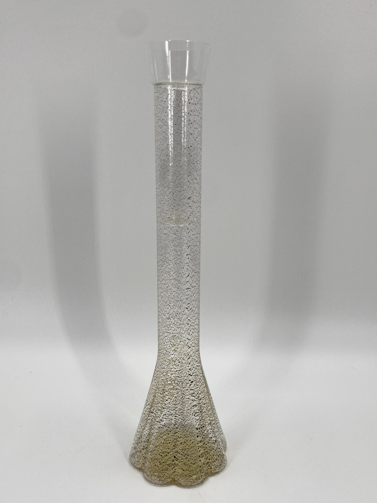 * FOSCARINI BLUMENVASE KERZENSTÄNDER MURANO GLAS GOLDFLOCKEN 2008