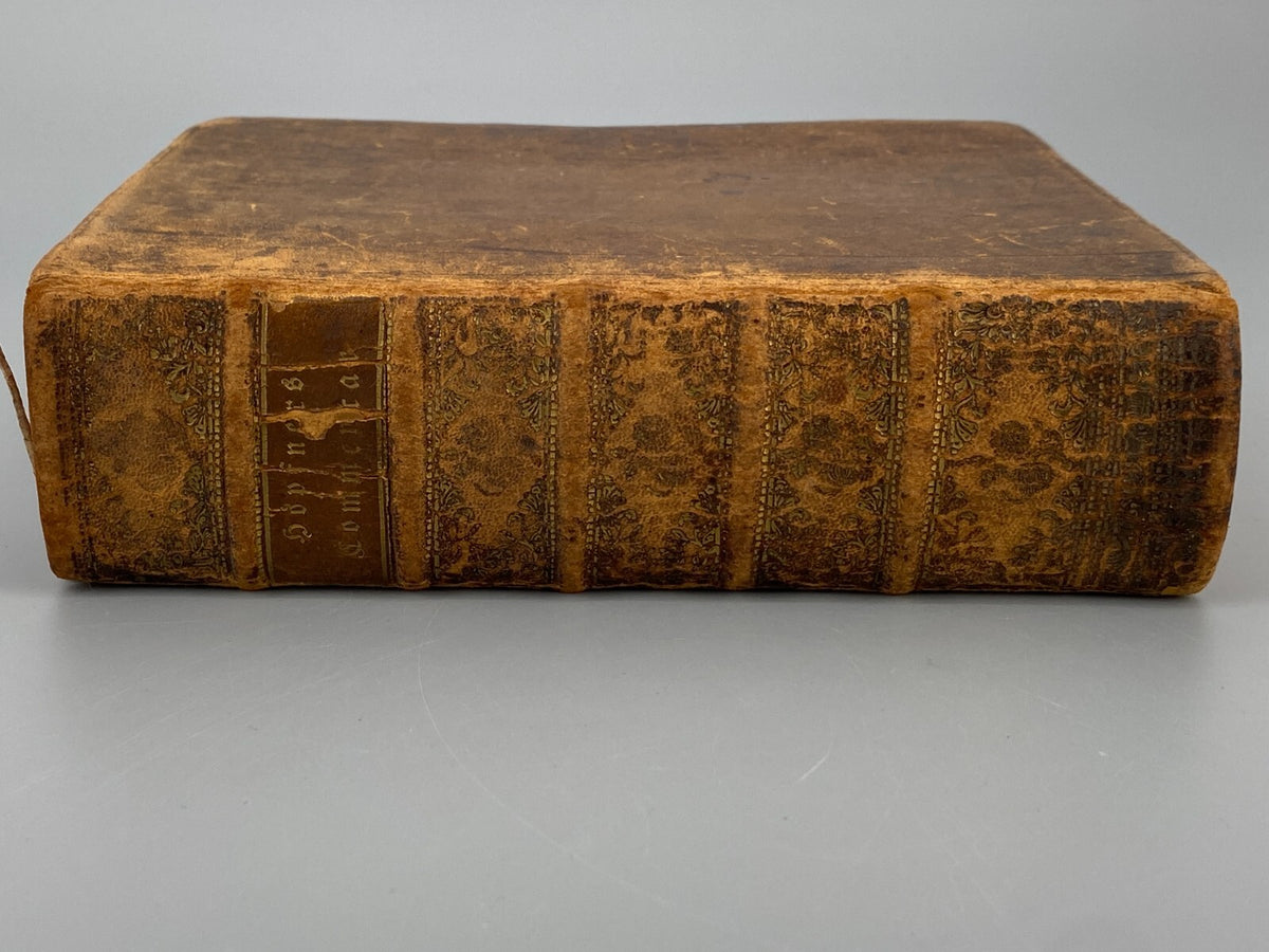 *BUCH THEORETISCH-PRACTISCHER COMMENTAR ÜBER DIE HEINECCISCHEN 1795 HÖPFNER