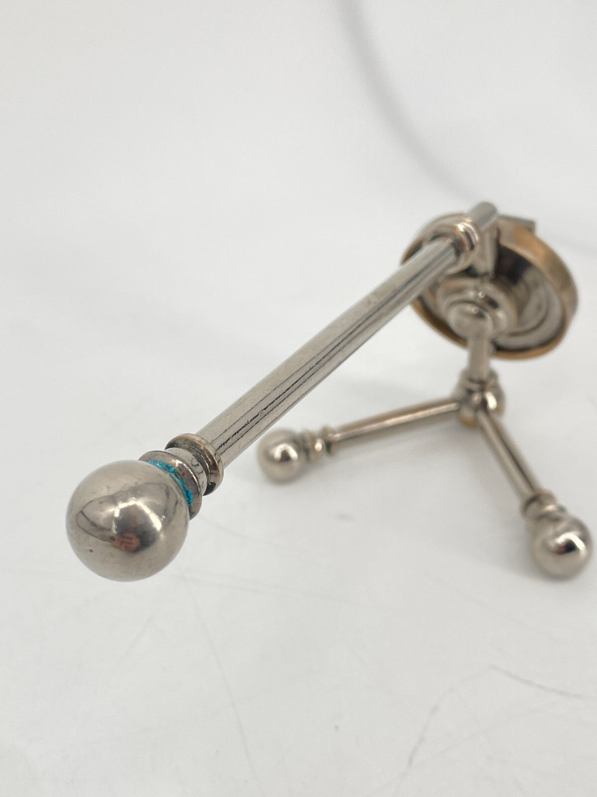 * 2 x KLEIDERHAKEN GARDEROBENHAKEN WANDHAKEN HAKEN SILBER ART DECO