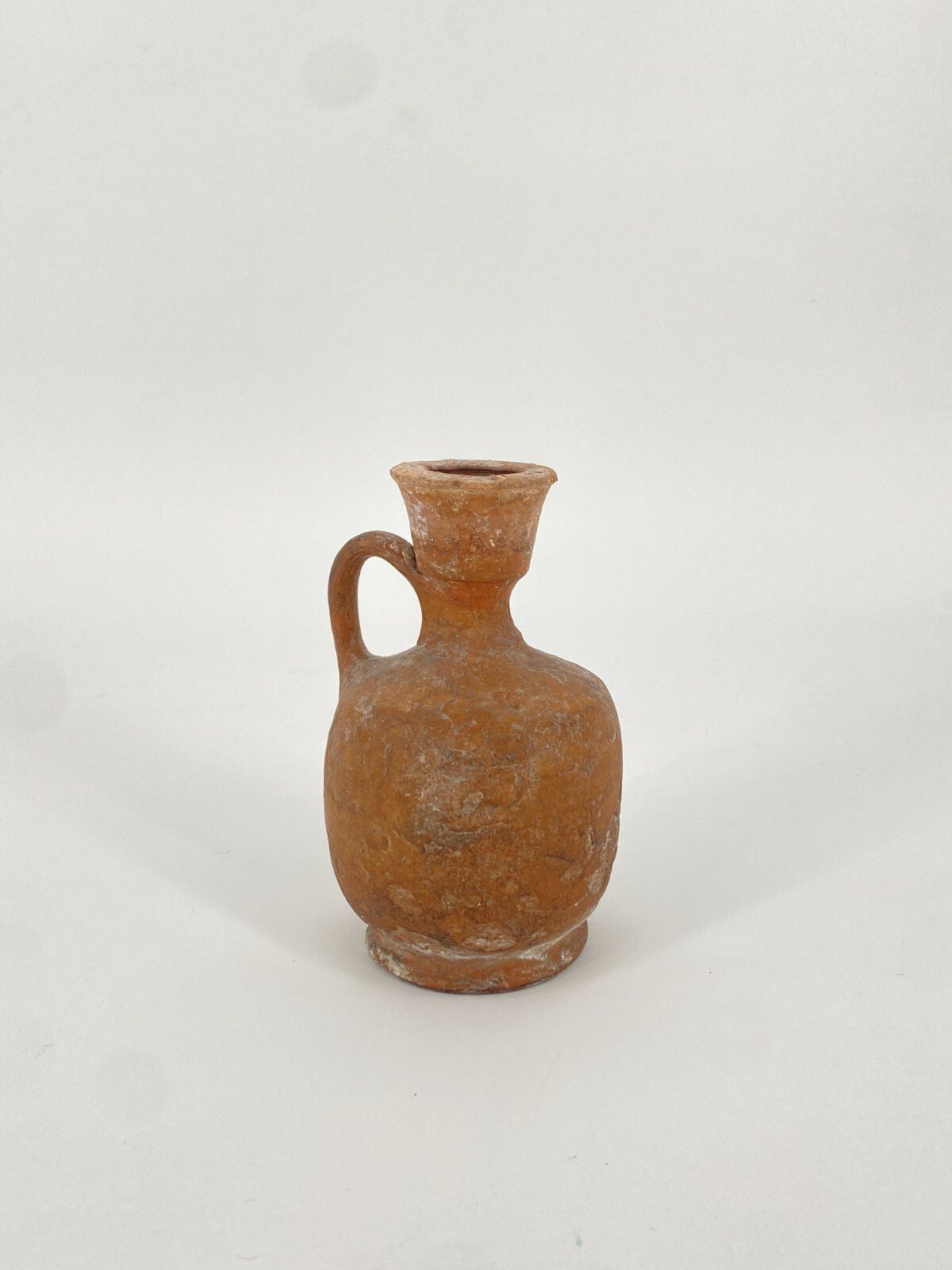 * KANNE ÖL ANTIKE RÖMER GRIECHEN KERAMIK VASE KRUG ROT KÄNNCHEN