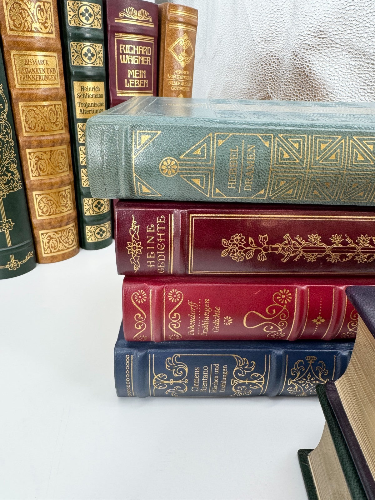 BÜCHER SAMMLUNG EDITION DEUTSCHE BIBLIOTHEK 41x BÜCHER GOETHE SCHILLER LUTHER