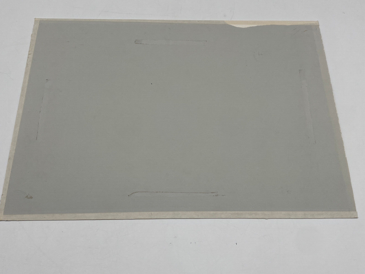 *TUSCHE AQUARELL HEINRICH HEUSER 1887-1967 FISCHERNETZE AM STRAND ZEICHNUNG