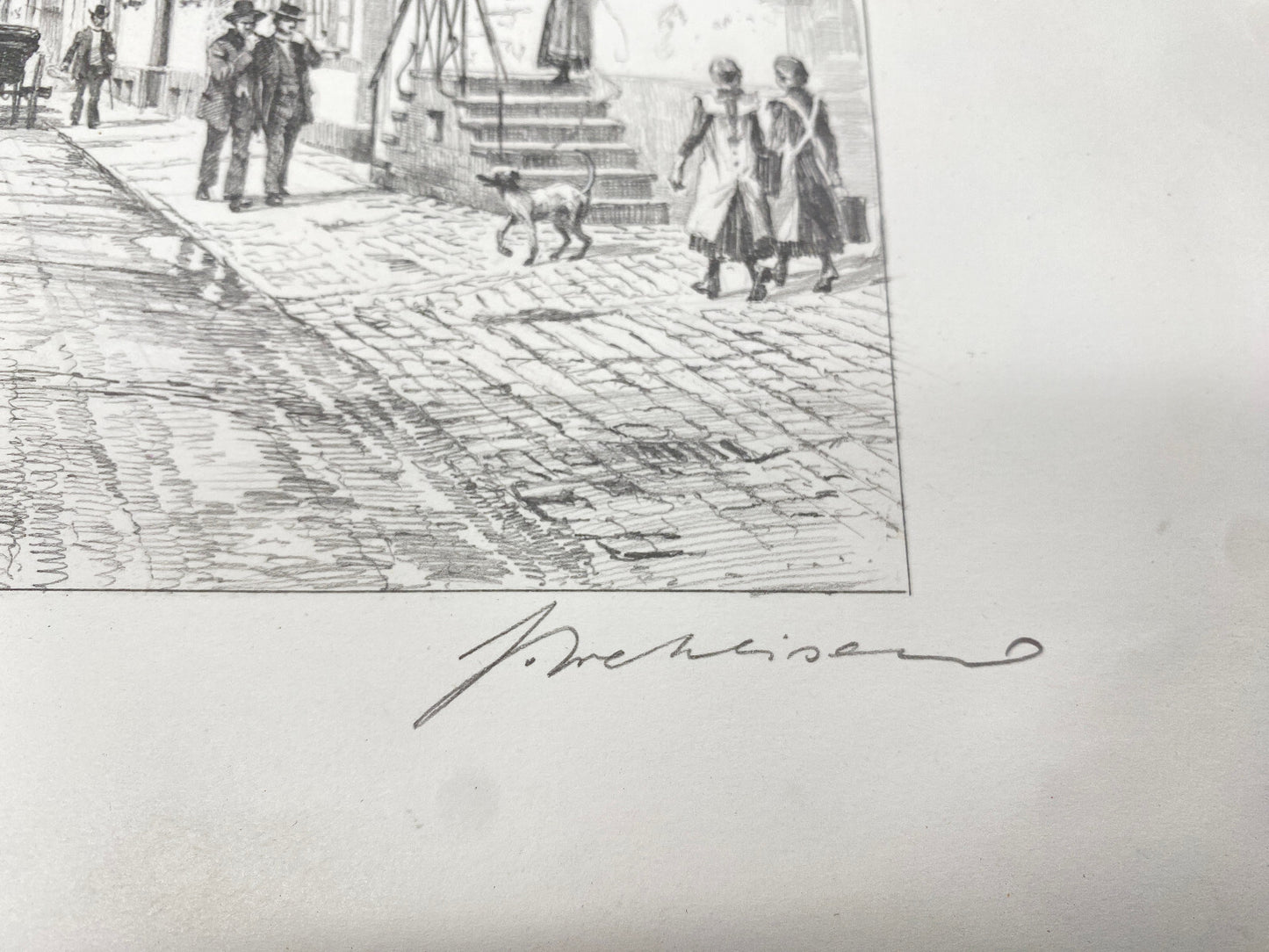 DEUTSCHER KÜNSTLER HEINZ WEHLISCH ZEICHNUNG KANDEL GERMERSHEIM HANDSIGNIERT