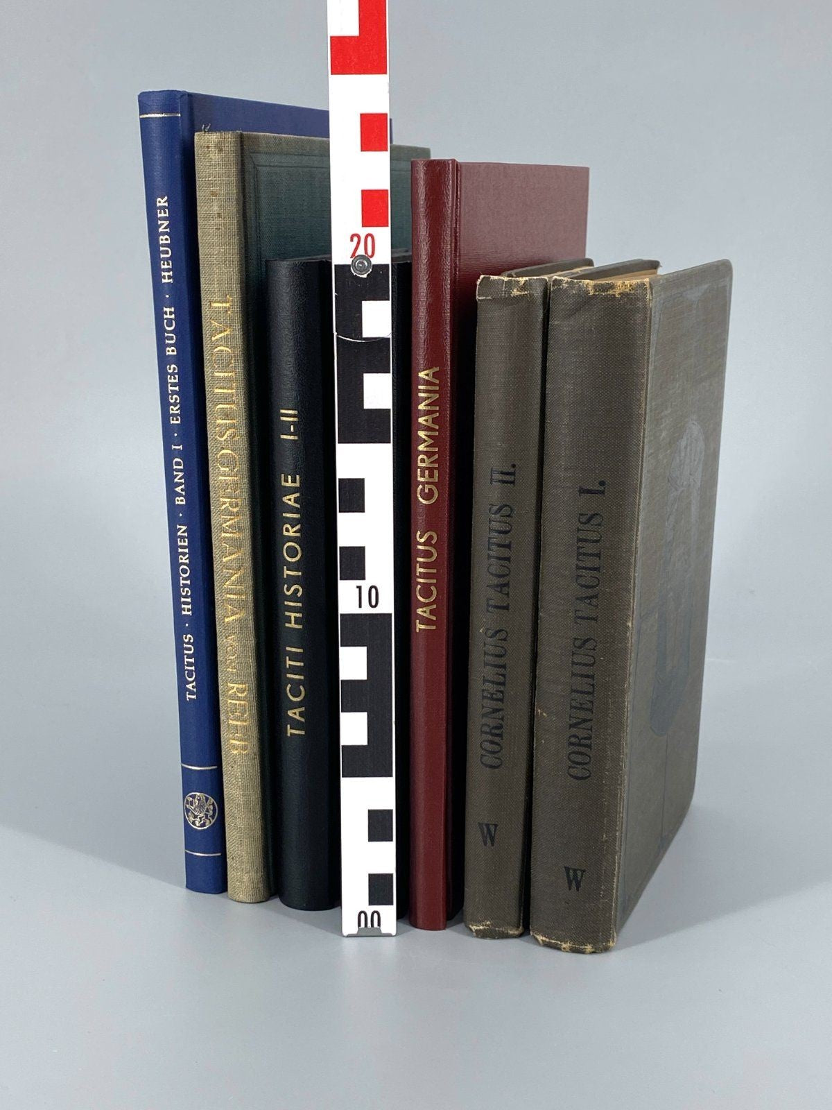 *7x BUCH TACITUS TACITI HISTORIEN GERMANIA ALTERTUMSWISSENSCHAFT