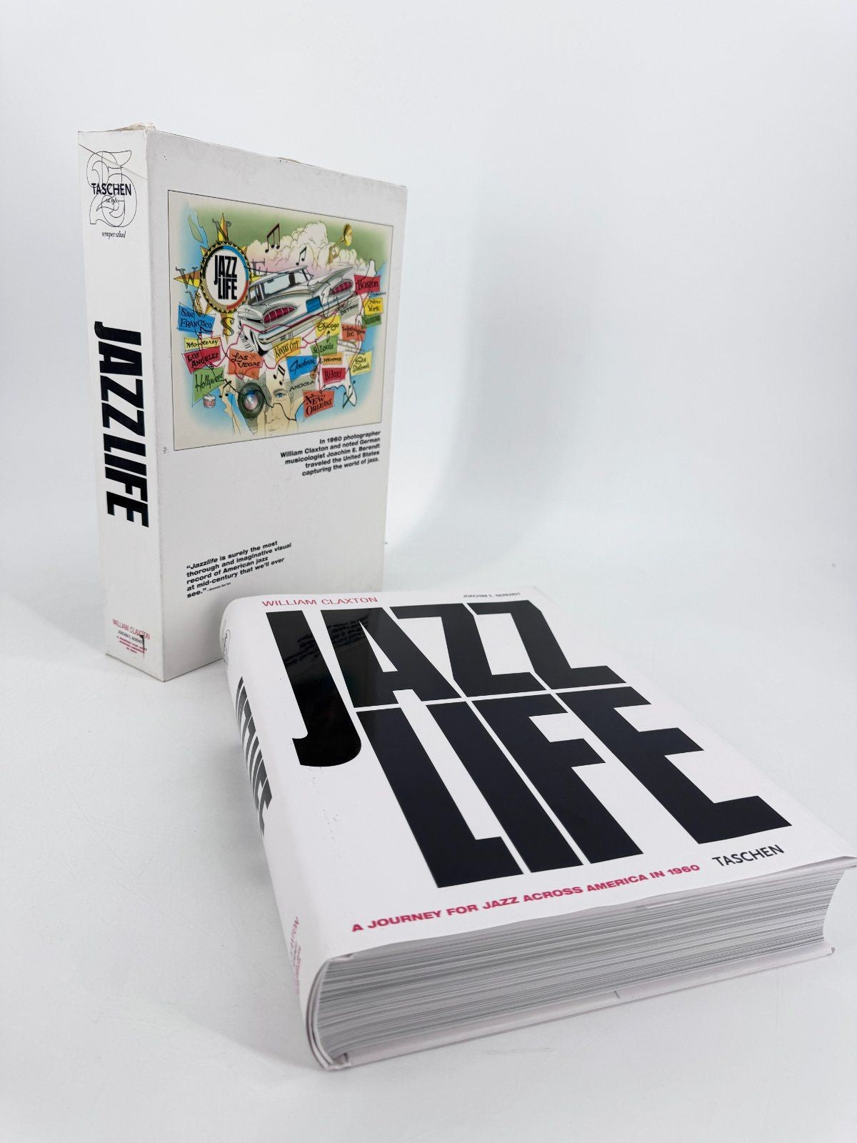 WILLIAM CLAXTON CLAXOGRAPHY JAZZ LIFE TASCHEN BUCH FOTOBUCH