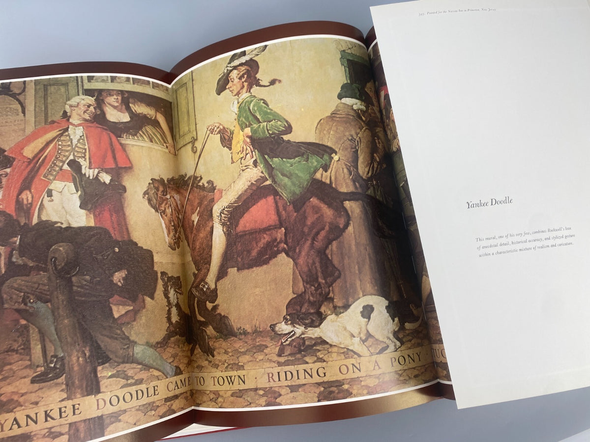 *BUCH KÜNSTLER NORMAN ROCKWELL BUECHNER GROßFORMAT NEW YORK 1983 US MONOGRAPHIE