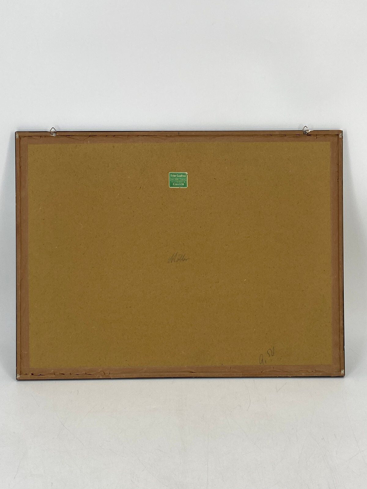 * MALEREI TUSCHE FRANZ NESPETHAL SIGNIERT ZEICHNUNG VINTAGE