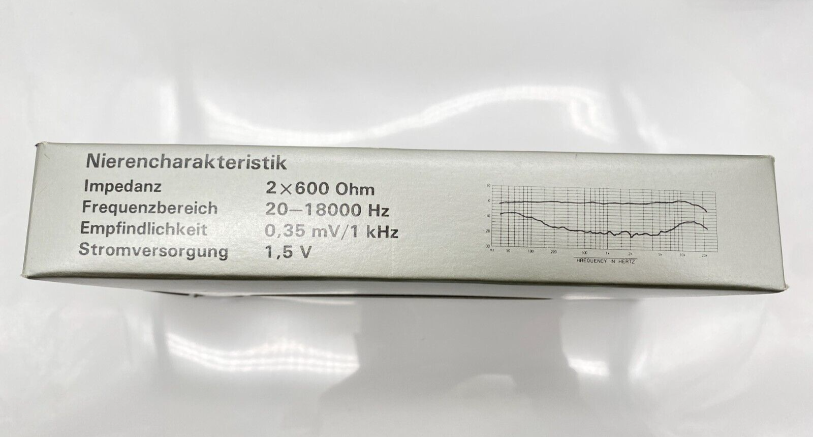 STEREO ELECTRET GOLDEN TECHNICA KONDENSATOR GT 500 ECM MIKROFON VINTAGE