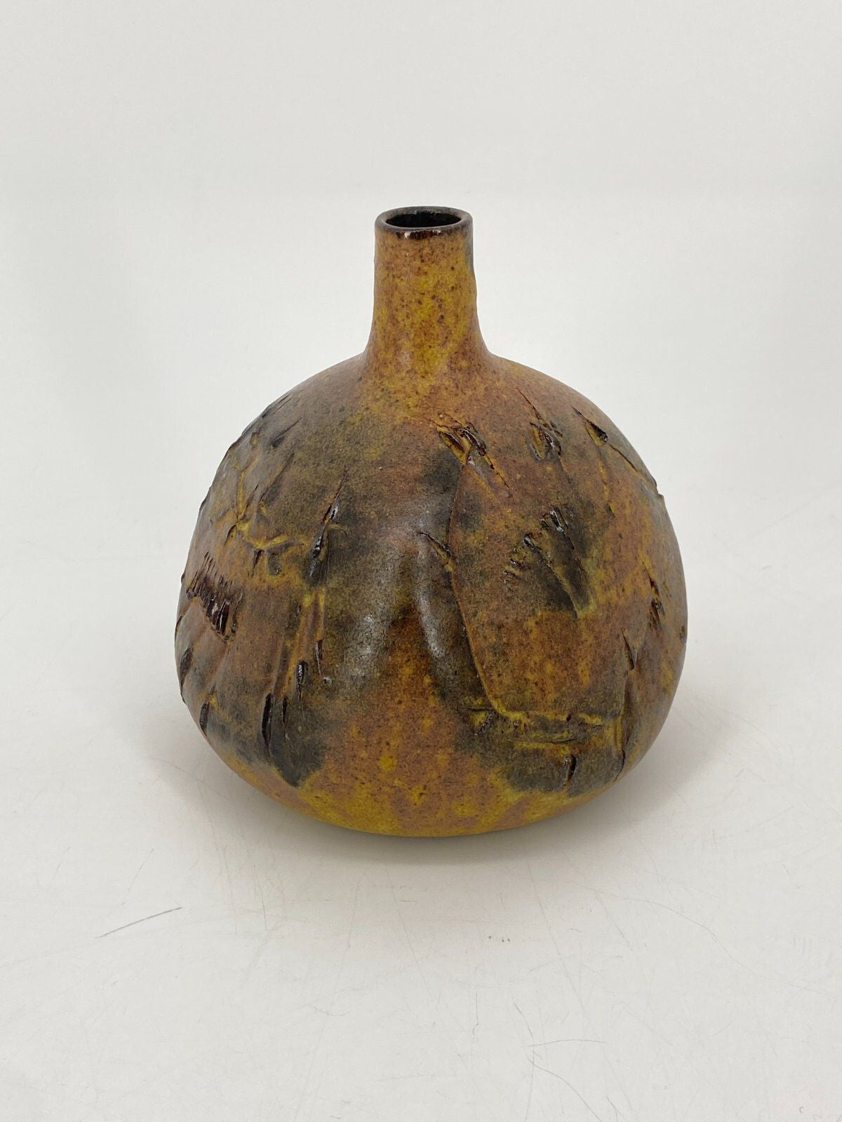 * STUDIOKERAMIK VASE LUISE DUNCKER KÜNSTLERIN 1970 WEST GERMANY