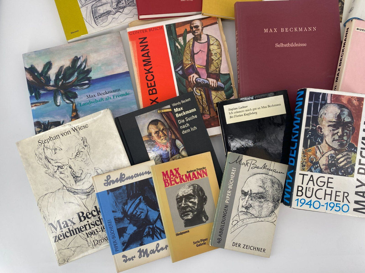 *KONVOLUT 19x BUCH MAX BECKMANN MALER KÜNSTLER #19-37