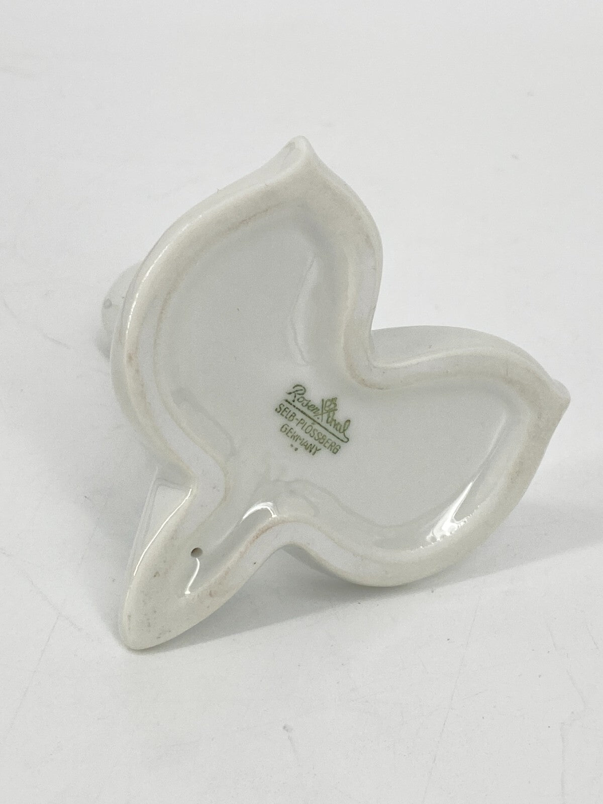 * VASE ROSENTHAL SELB PLÖSSBERG DEUTSCHLAND KNOSPE BLUMENKELCH PORZELLAN
