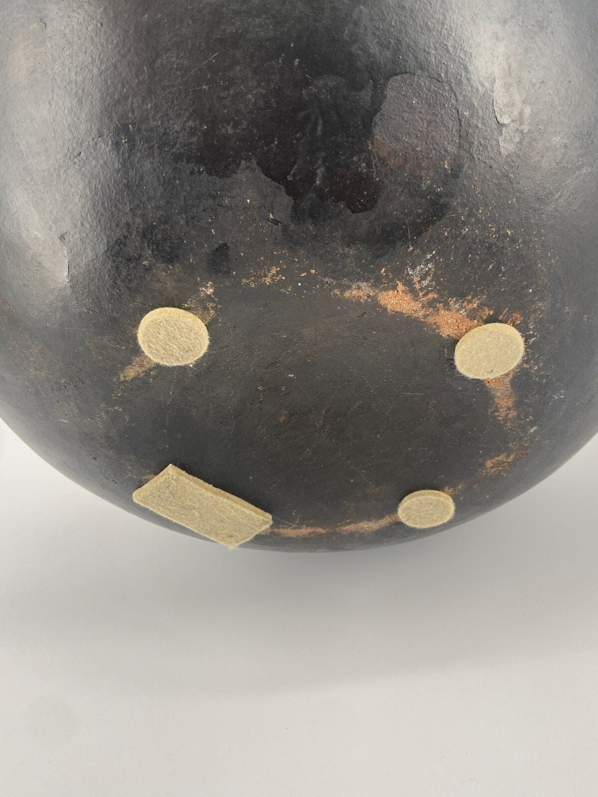 * VASE AFRIKA KERAMIK GROß BODENVASE HANDARBEIT ORNAMENT VINTAGE