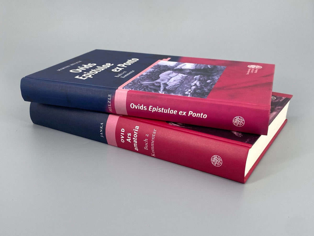 *2xBUCH OVID OVIDIUS EPISTULAE EX PONTO ARS AMATORIA HELZLE JANKA