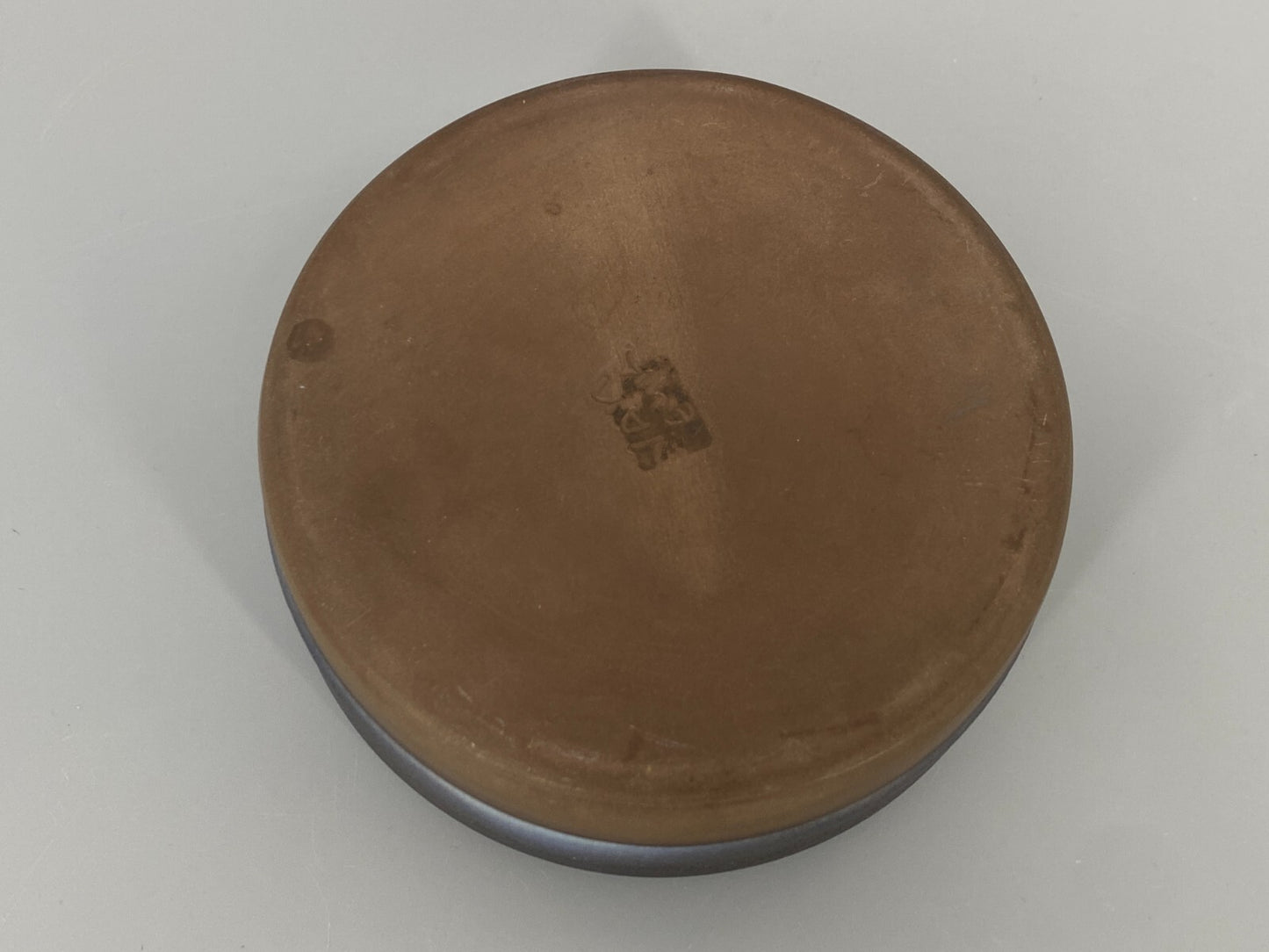* STUDIOKERAMIK VASE FAT LAVA RÄUCHERSTÄBCHENHALTER VAN EYK SIGNIERT 60er