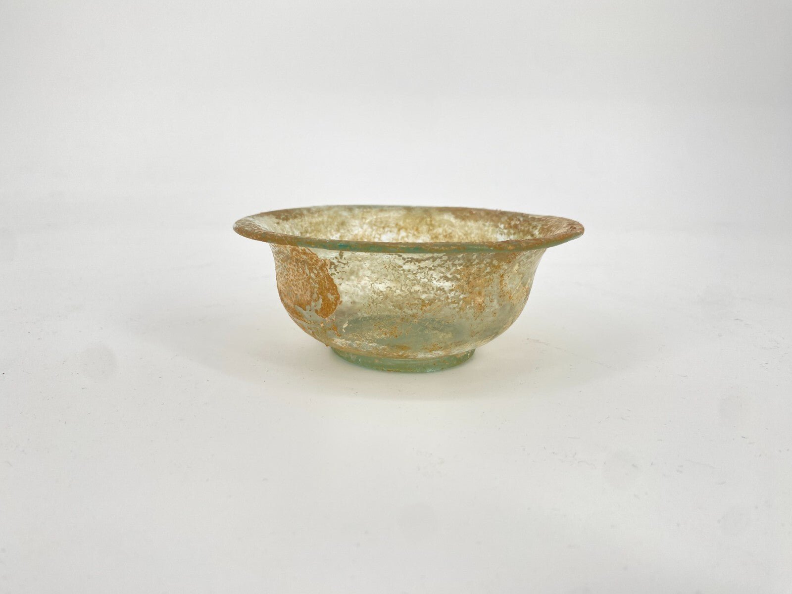 * RÖMISCHE GLAS SCHALE VASE ANTIKE HISTORISCH ROM ÖL