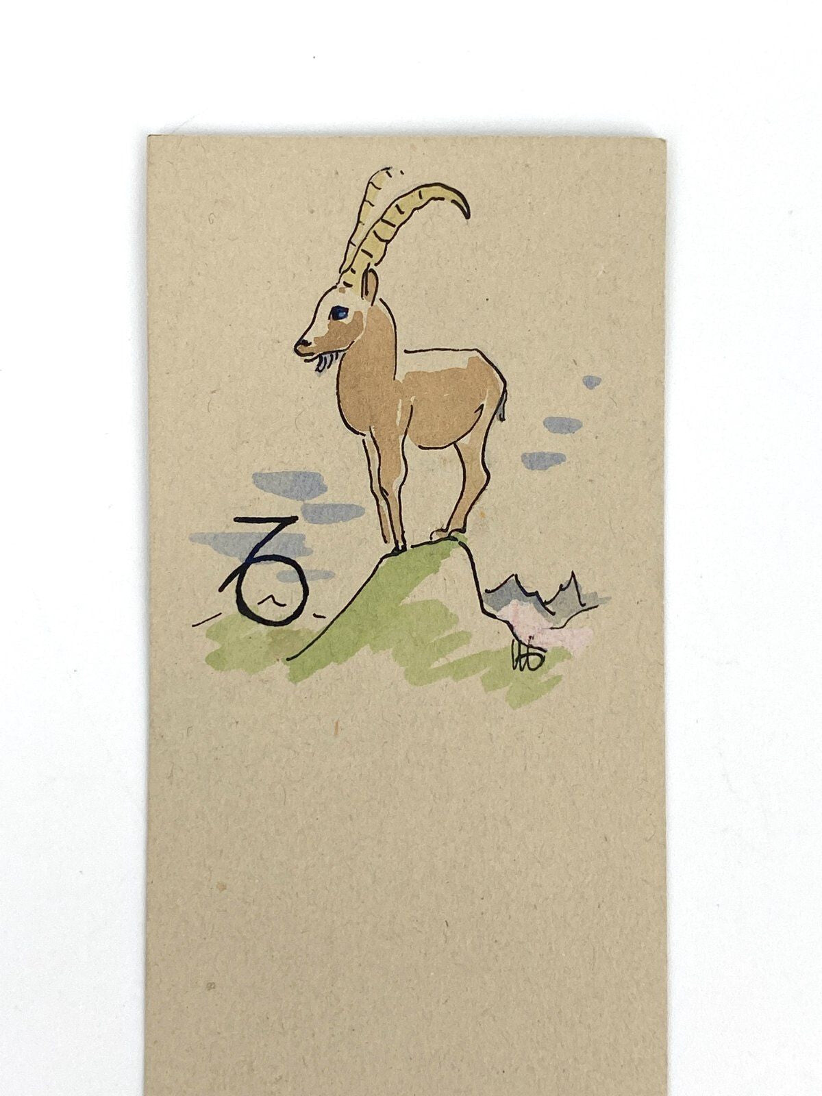 *12x AQUARELLGEMÄLDE HELENA GEESE STERNZEICHEN MONAT ILLUSTRATION