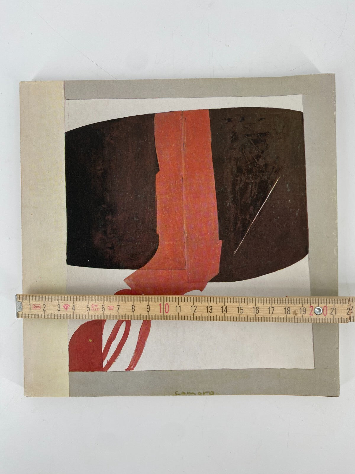 * CAMARO BILDER AQUARELLE GRAPHIK AUSSTELLUNGSKATALOG ADK 1969 WIDMUNG UNIKAT