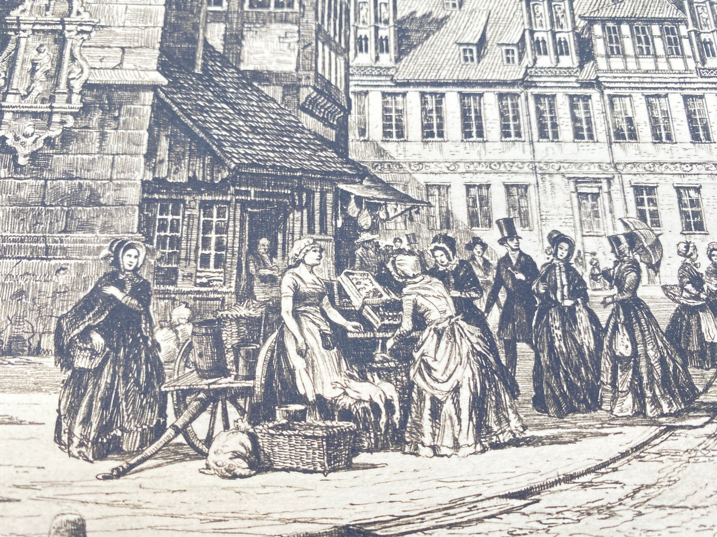 HEINZ WEHLISCH HANNOVER 1855 ORIGINAL RADIERUNG HANDSIGNIERT
