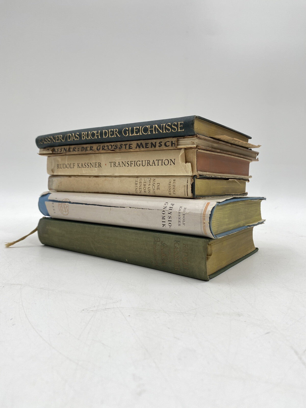 * 24 BÜCHER RUDOLF KASSNER BUCH KONVOLUT SAMMLUNG UNTERSCHRIFT