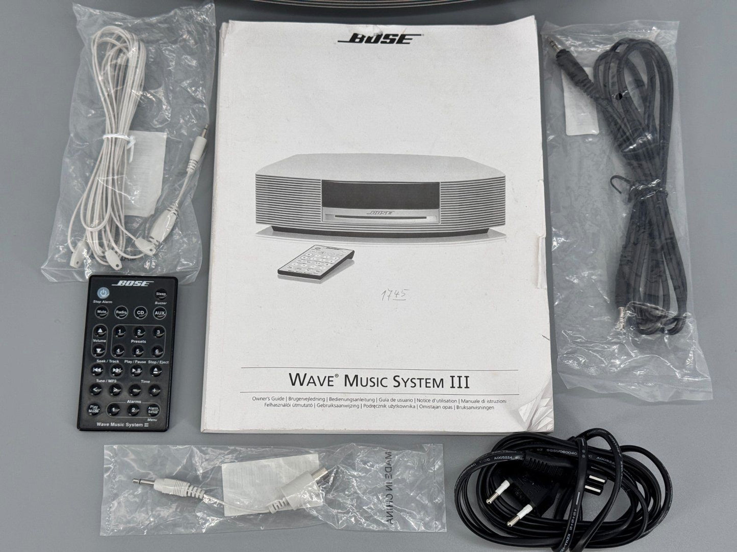 BOSE WAVE MUSIC SYSTEM III 3 STEREOANLAGE TOUCH FUNKTION DAB