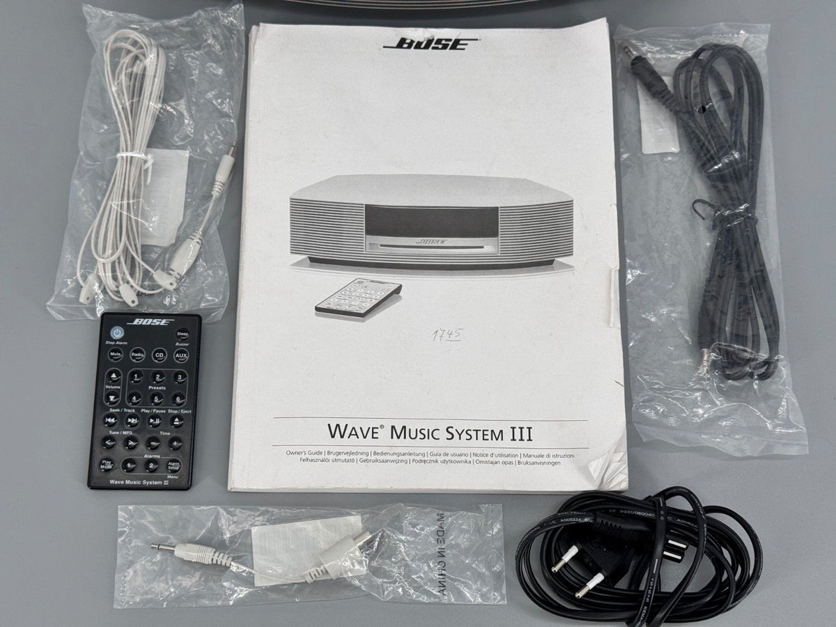 BOSE WAVE MUSIC SYSTEM III 3 STEREOANLAGE TOUCH FUNKTION DAB