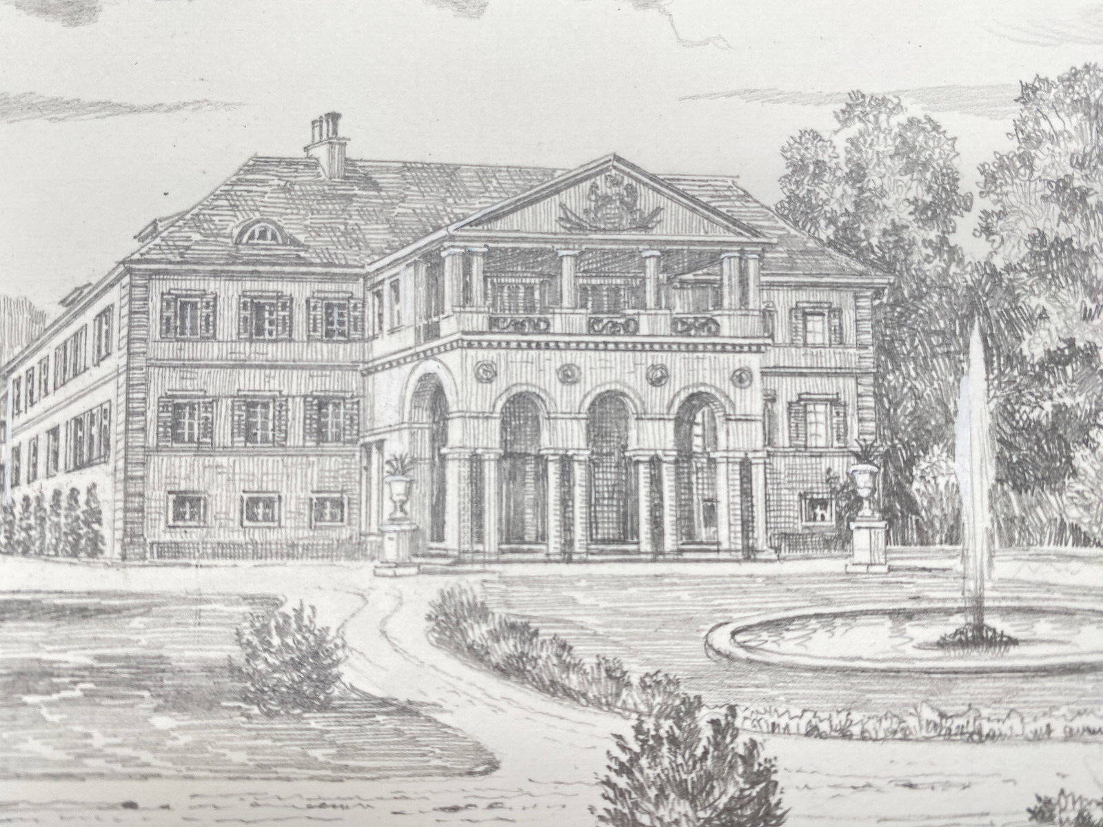 HEINZ WEHLISCH ZEICHNUNGEN BÖBLINGEN SCHLOSS ALTES RATHAUS ORIGINAL HANDSIGNIERT