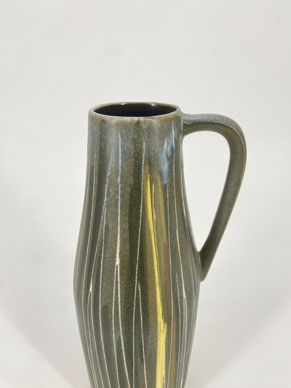 * VASE GROß KERAMIK VEB GEORGENTHAL STUDIOKERAMIK MID CENTURY